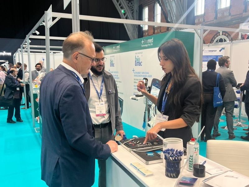 Pnn Medical representative Passant at BAUS 2025 event